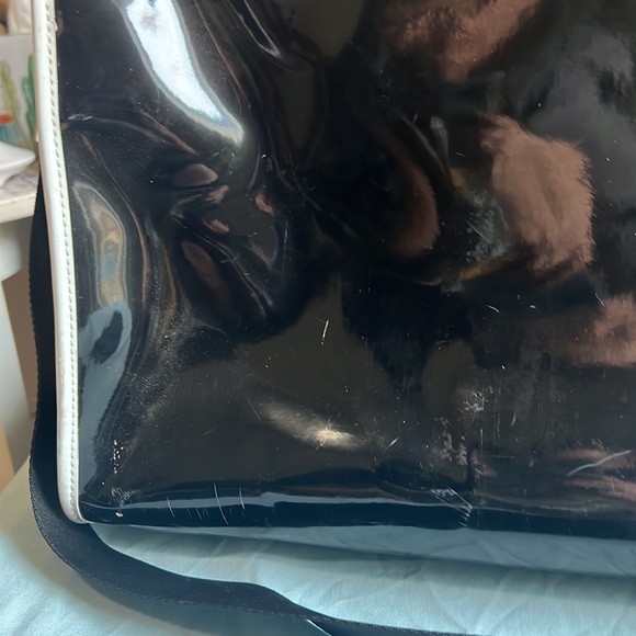 Kate Spade Patent Leather Travel Bag - Picture 5 of 15